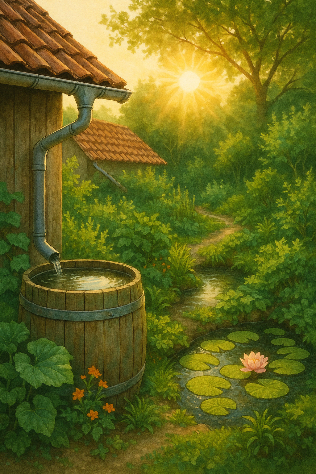 Thema Wasser mit Garten-Mentor Bernhard Scholl Thema Wasser mit Garten-Mentor Bernhard Scholl